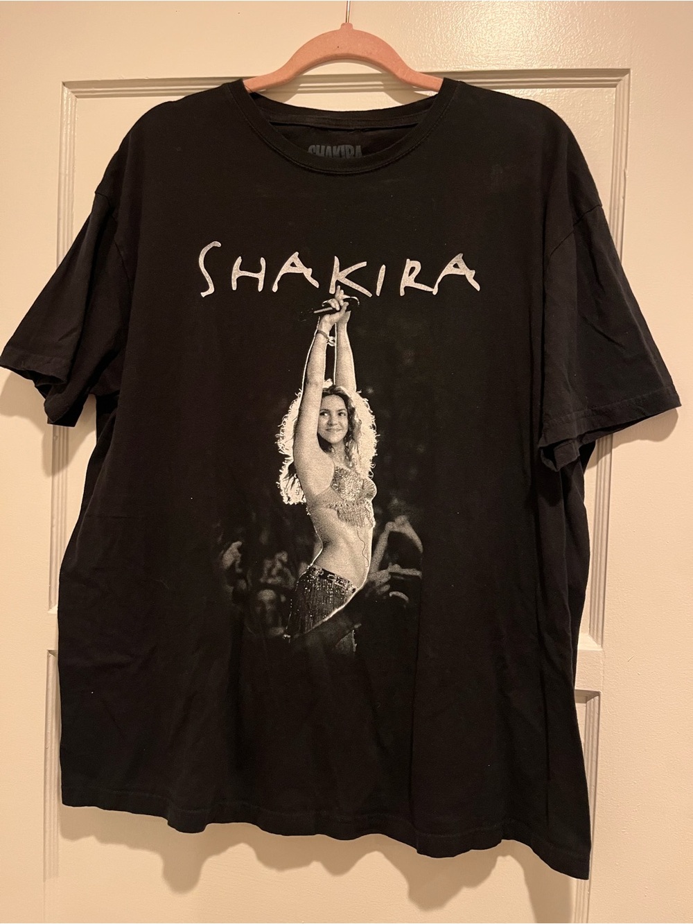 SHAKIRA Black Graphic Short Sleeve Tee